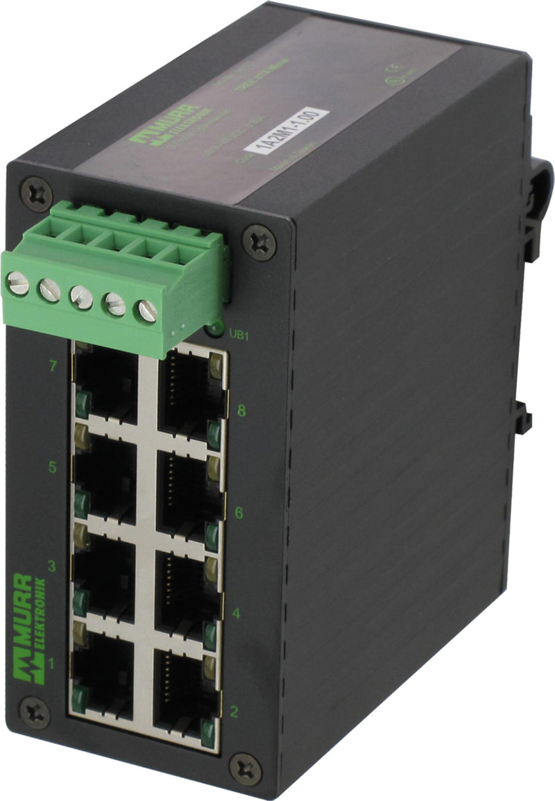 Murrelektronik Netzwerk Switch – 8 Ports für einfache Verbindung