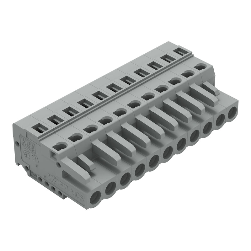 WAGO Buchsengehäuse-Kabel – 11-polig, 320 V, 16 A