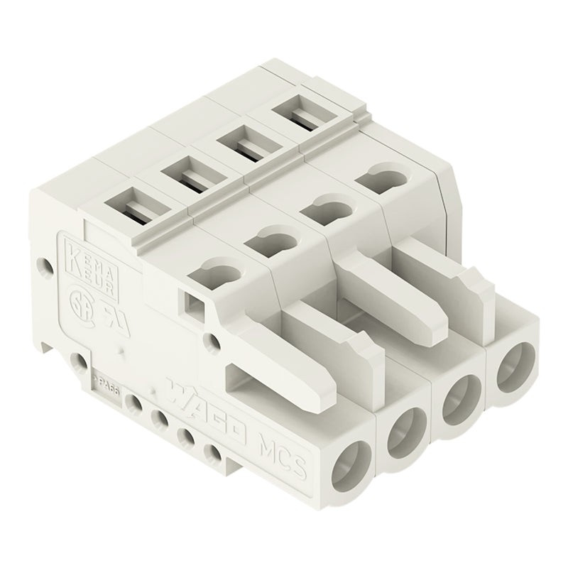 WAGO Buchsengehäuse-Kabel – 4-polig, robust und sicher