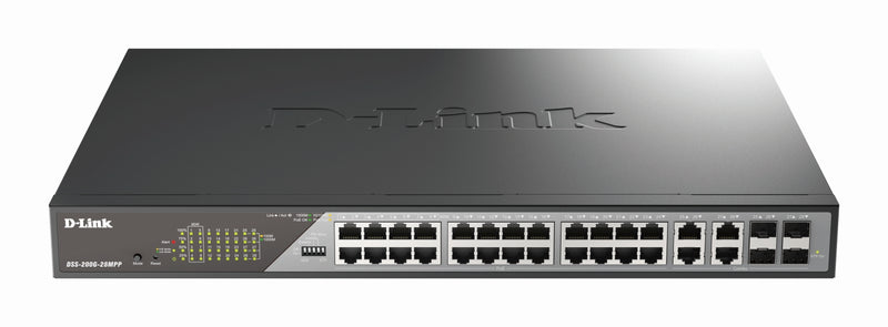 D-Link 28-Port Gigabit Switch – Für Überwachung und PoE++