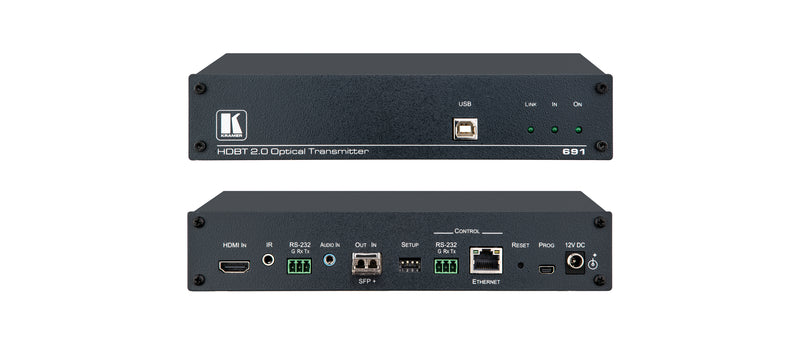 Kramer Netzwerk-Extender – 4K-Video, bis zu 33 km Reichweite