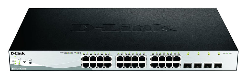 D-Link 28-Port Gigabit Switch – PoE+ für einfache Netzwerke