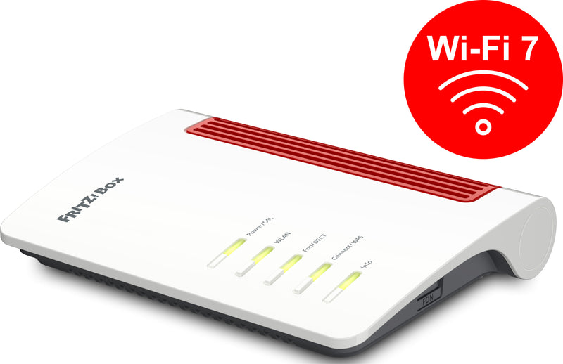 Fritz! WLAN-Router – Schnelles Wi-Fi 7, Dual-Band