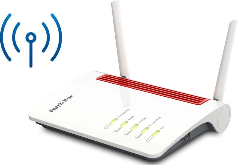FRITZ!Box WLAN-Router – Dual-Band, 4G-Unterstützung