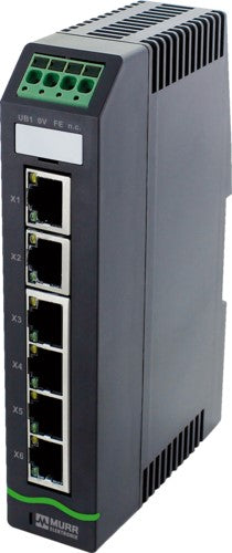 Murrelektronik Netzwerk-Switch – 6 Ports, 100 Mbit/s Geschwindigkeit