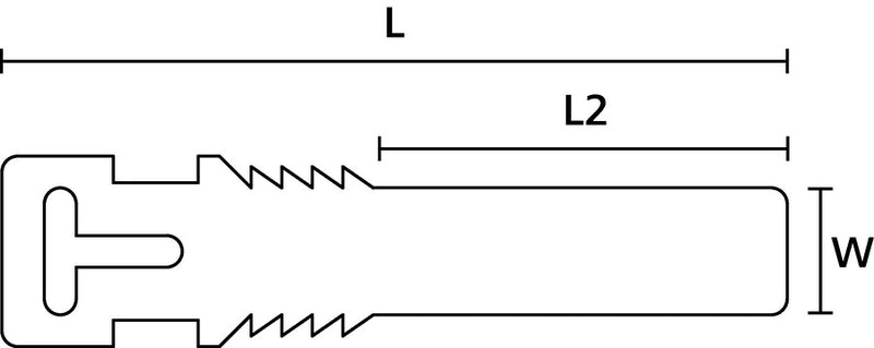 HellermannTyton Kennzeichnungsschilder – 12x74mm, 500 Stück, gelb