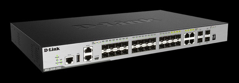 D-Link 28-Port Netzwerk-Switch – Flexibel und leistungsstark