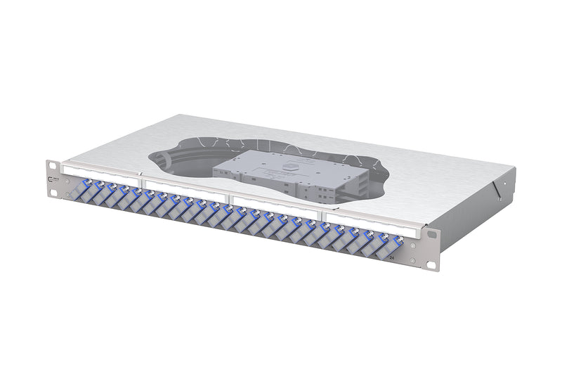 Metz Connect Glasfaser-Patchfeld – 24 Ports für schnelle Verbindungen
