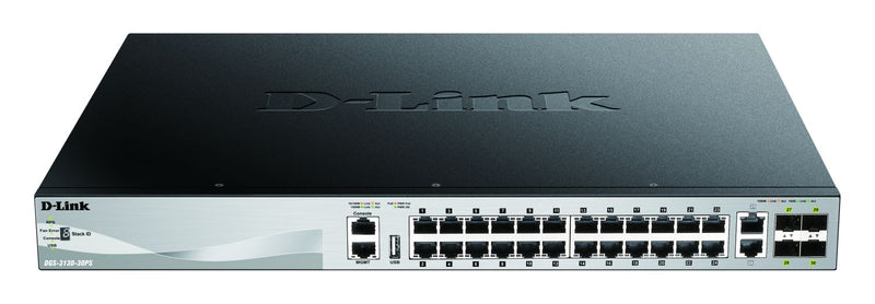 D-Link 30-Port Switch – PoE+ für einfache Netzwerkverwaltung