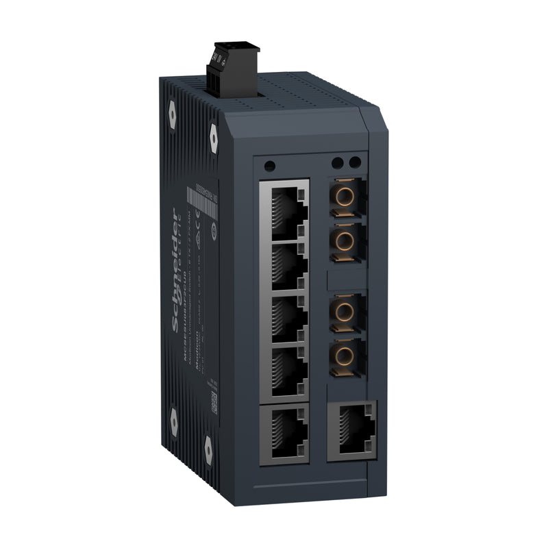 Schneider Electric Netzwerk-Switch – 8 Ports, einfache Installation