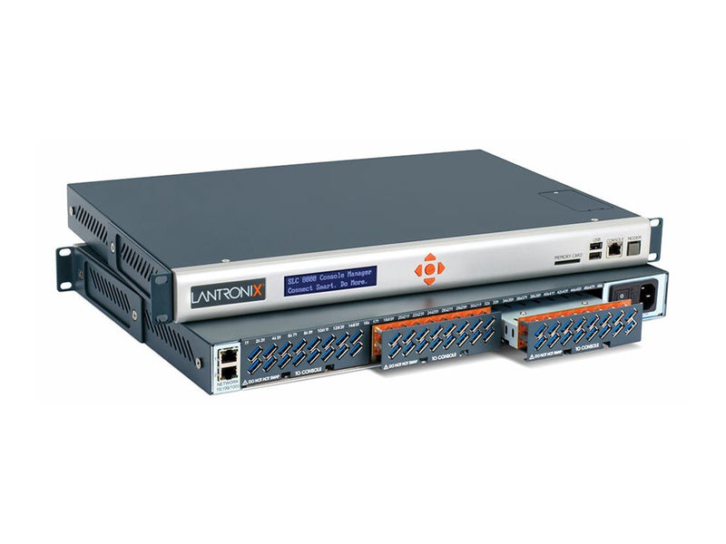 Lantronix Konsolenserver – 48 Anschlüsse, Rack-montierbar