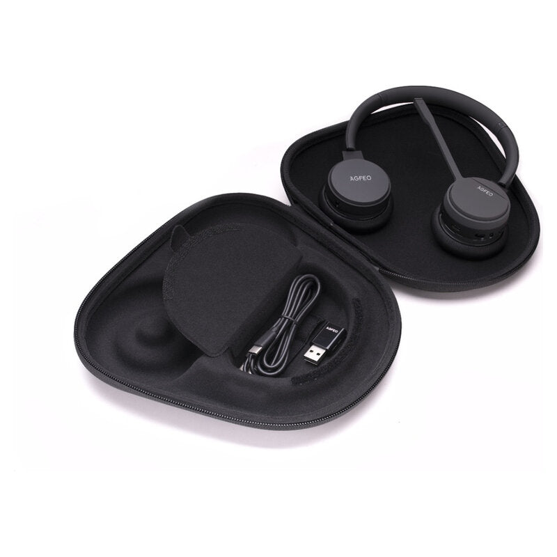 Agfeo DECT Headset – Kabellos mit Lautstärkeregler