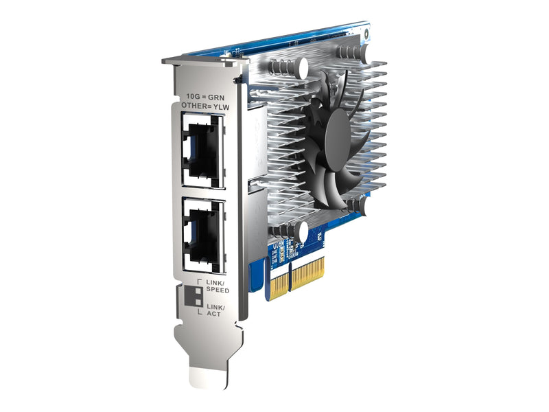 QNAP Netzwerkadapter – 10Gb Ethernet, PCIe 3.0 für schnelle Verbindungen
