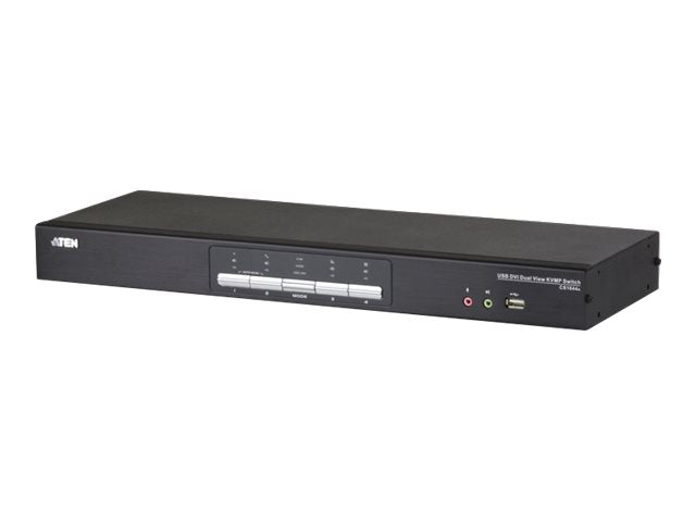 ATEN KVM Switch – 4 PCs steuern, Audio & USB integriert