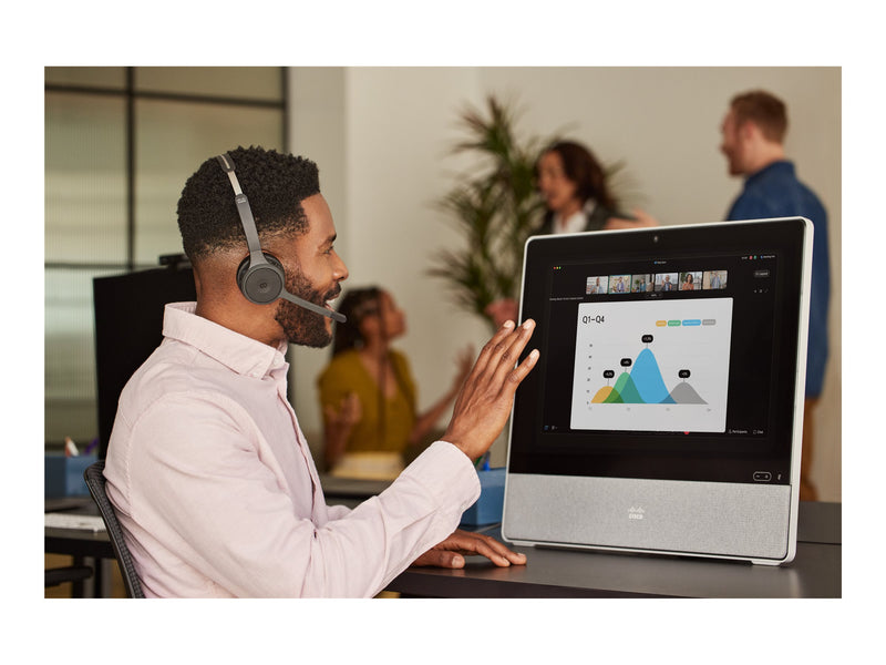Cisco Kabelloses On-Ear-Headset – Bluetooth, Komfort für Büro & Zuhause