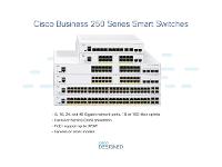 Cisco Business Switch – 24 Ports, einfache Vernetzung