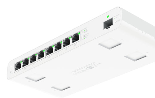 Ubiquiti 9-Port Gigabit Switch – PoE für einfache Netzwerkverbindungen