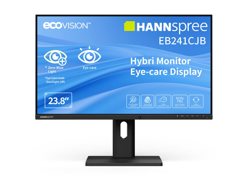 Hannspree 23,8" LED-Monitor – Full HD, USB-C-Anschluss