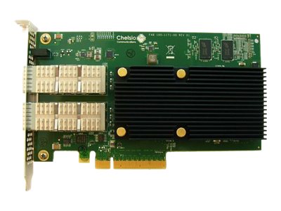 Chelsio Netzwerkadapter – 40 Gigabit, PCIe 3.0, 2 Anschlüsse