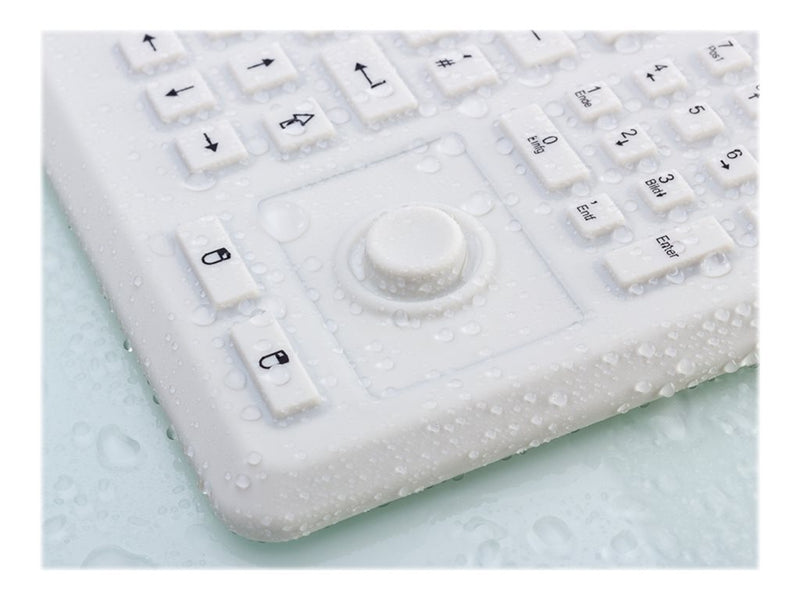GETT Silikon-Tastatur – Wasserdicht, desinfizierbar