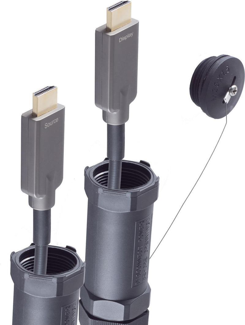 S-conn HDMI-Kabel – 4K, 30 m, robust und trittsicher
