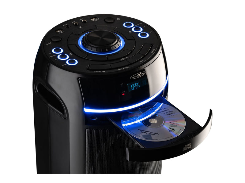 Ultramedia Party-Lautsprecher – Bluetooth, LED-Lichter