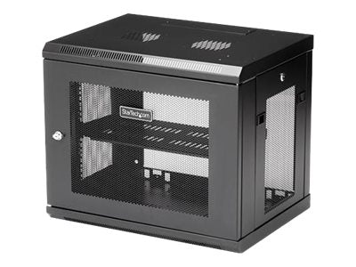 StarTech.com 9HE Wand-Server-Rack – abschließbar, belüftet