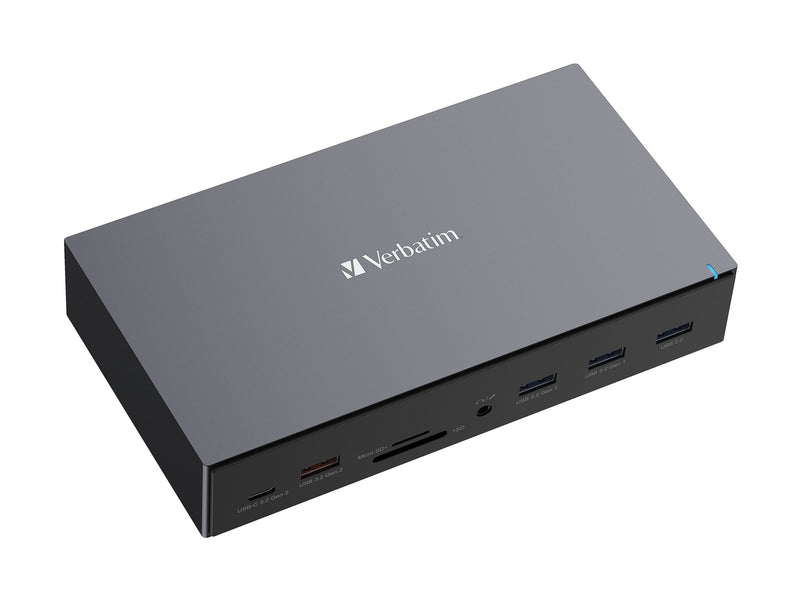 Verbatim Docking Station – 17 Anschlüsse, 8K-Unterstützung