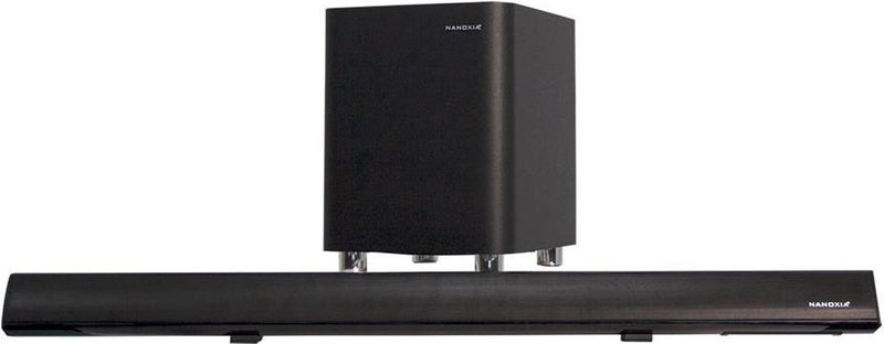 Nanoxia Soundbar mit Subwoofer – Kabellos, 120 Watt Leistung