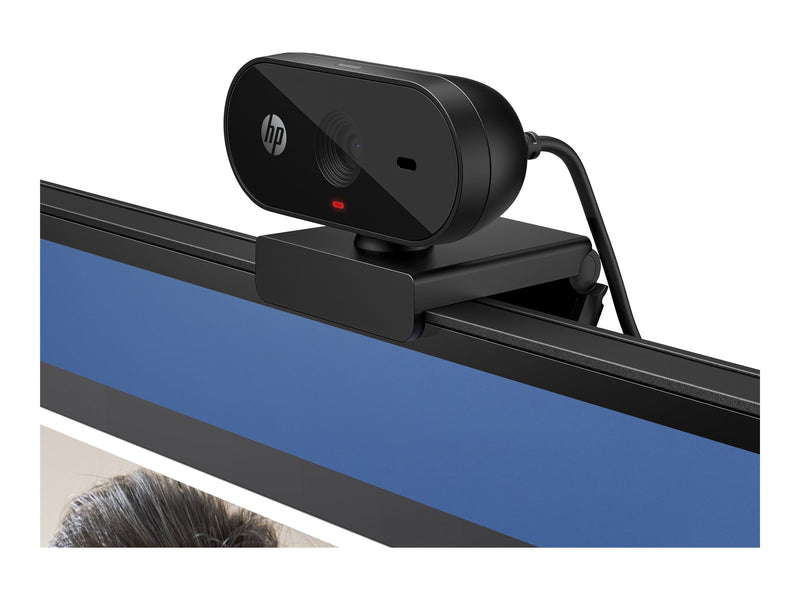 HP Webcam – Full HD, schwenkbar für klare Videoanrufe