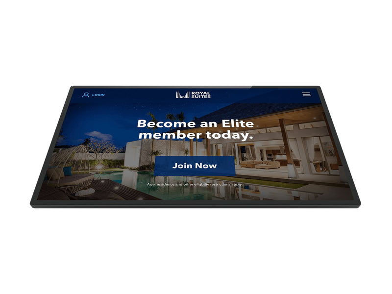 Elo Touchscreen Monitor – 65" 4K UHD für Digital Signage