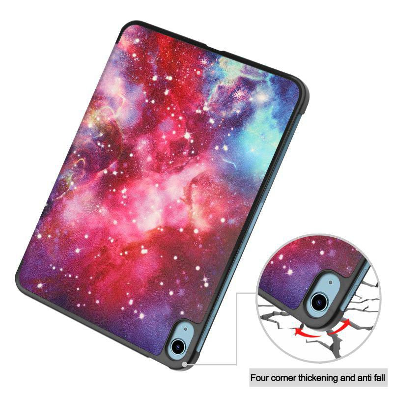 EET Tablet-Hülle für iPad 10. Gen – Galaxy Style, Auto-Wake Funktion