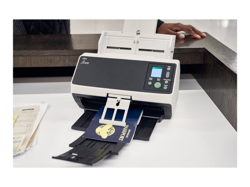 Fujitsu Dokumentenscanner – Schnelles Scannen, USB & LAN-Anschluss
