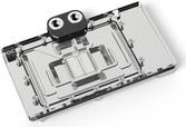 Alphacool Kühlsystemteil – Chrom/Transparent Backplate für Grafikkarten
