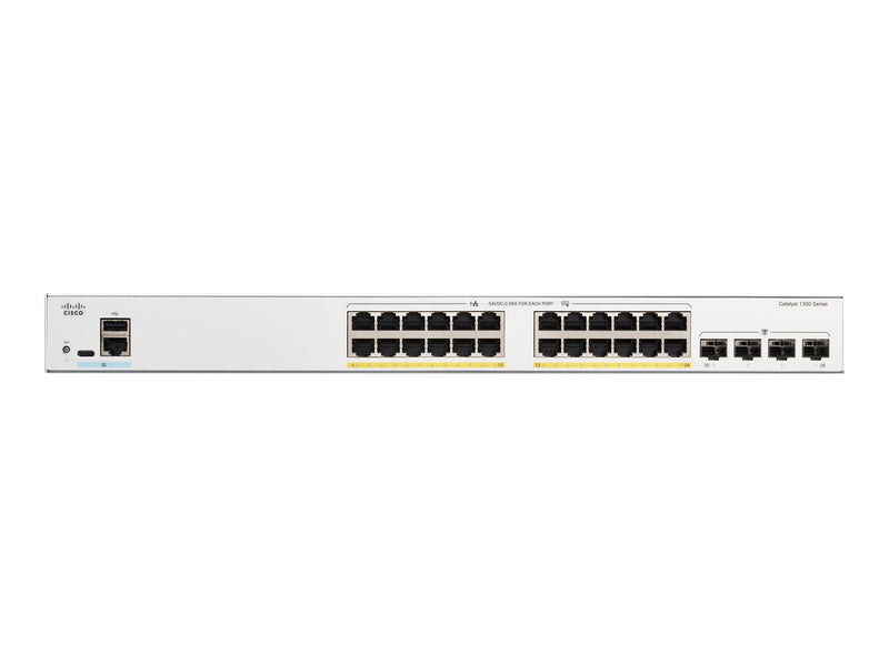 Cisco Netzwerk-Switch – 24 Anschlüsse, Gigabit Ethernet