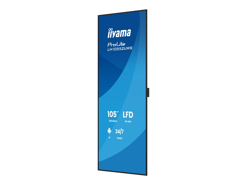 Iiyama 105" Display – 5K-Auflösung, integrierter Mediaplayer
