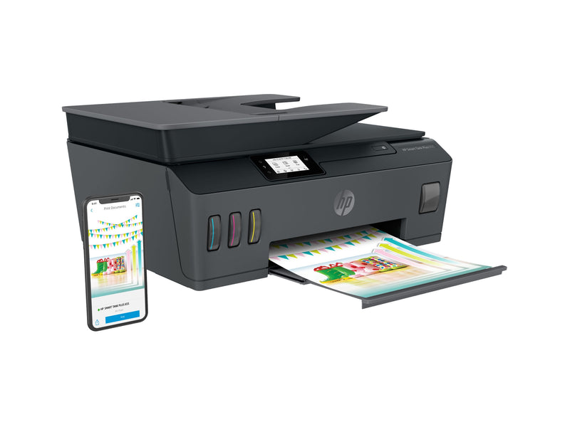 HP Smart Tank Plus 655 – Drucker ohne Patronen, mit Fax und WLAN