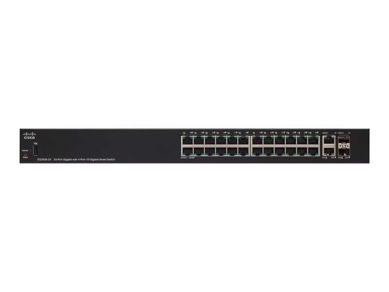 Cisco Netzwerk-Switch – 24 Gigabit-Ports, einfache Einrichtung