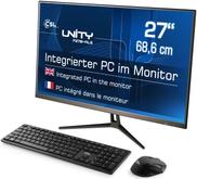 CSL Computer Desktop-PC – 27" Display, 16 GB RAM, 512 GB Speicher