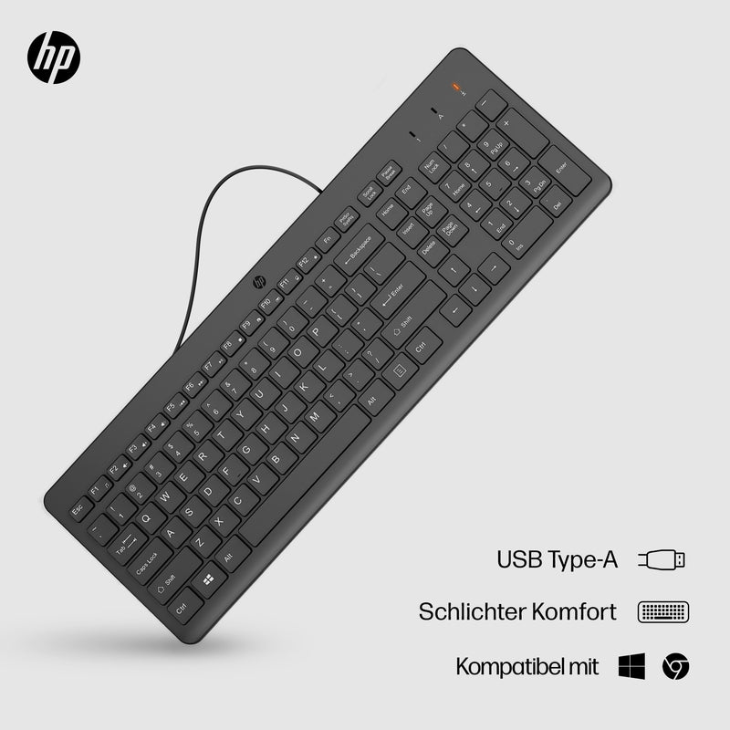 HP Tastatur – USB-Anschluss, QWERTY-Layout
