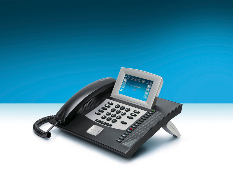 Auerswald ISDN-Telefon – Touchscreen, Voice Mail