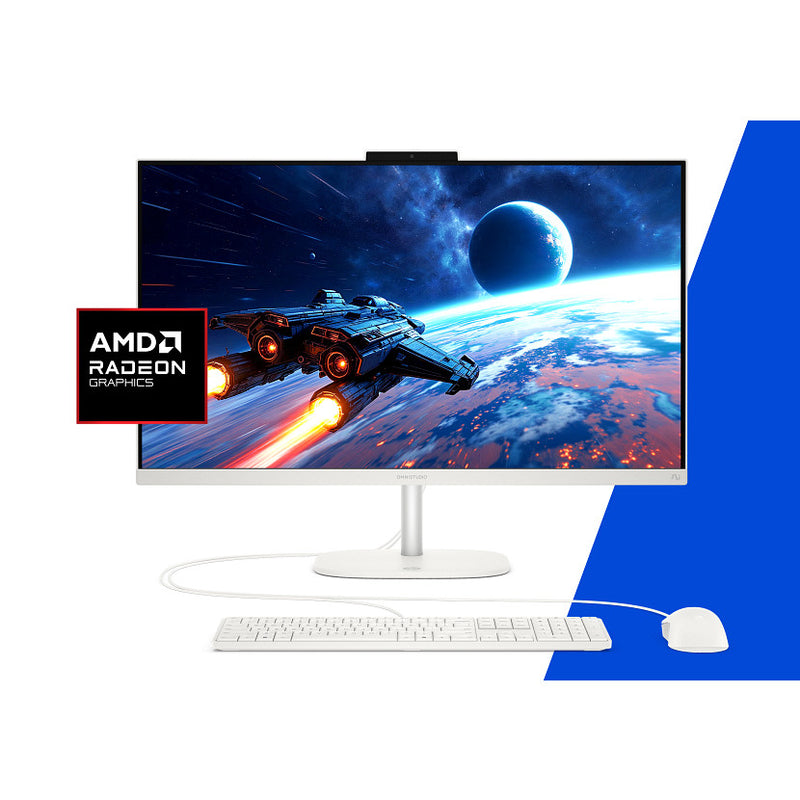 HP All-in-One PC – Ryzen, 27" HD-Display