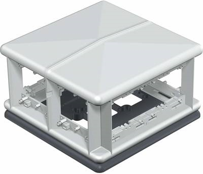OBO Bettermann Kabeltank – Platzsparend, graphitschwarz