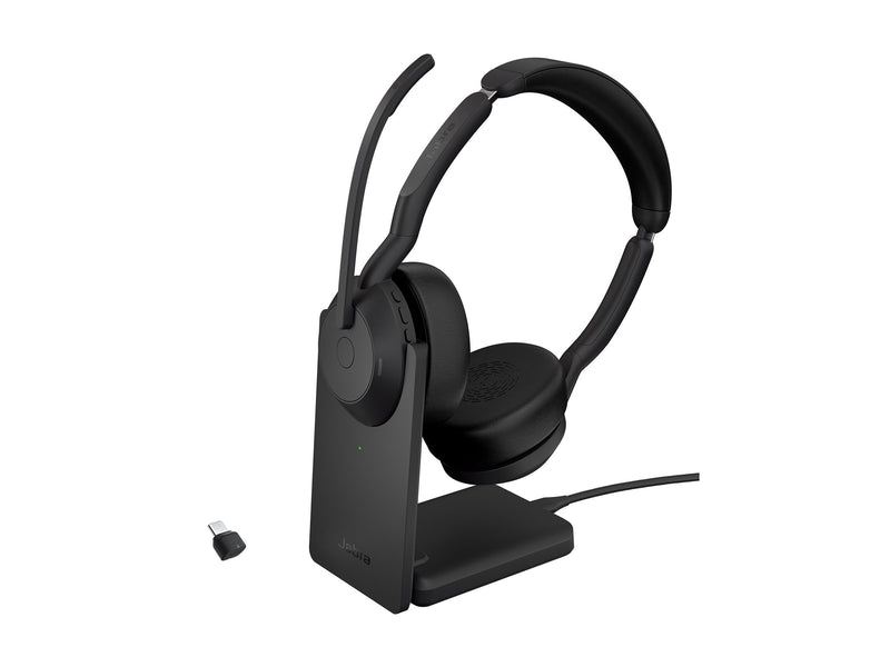 Jabra Evolve2 55 Headset – Kabellos, Bluetooth, USB-C