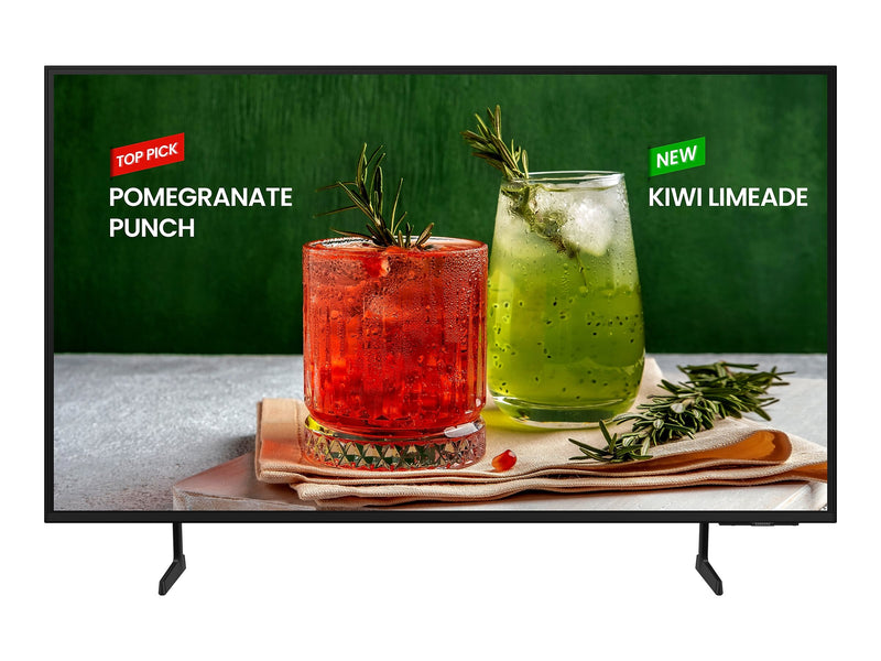 Samsung 75" Smart Signage – Großes Crystal UHD-Display