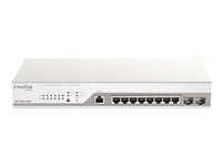 D-Link 10-Port Gigabit Switch – Cloud-Verwaltung, PoE+ Unterstützung