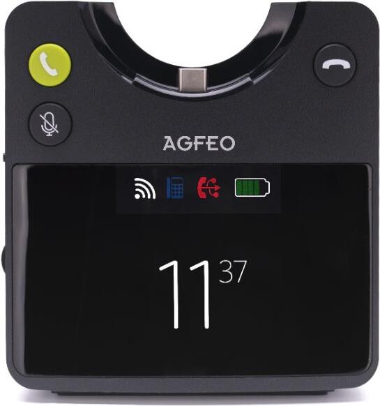 AGFEO Headset-Basisstation – Kabellos, bis zu 200 m Reichweite