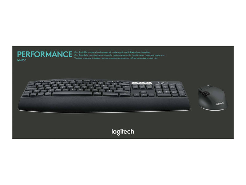 Logitech MK850 Set – Kabellos, Bluetooth-Verbindung