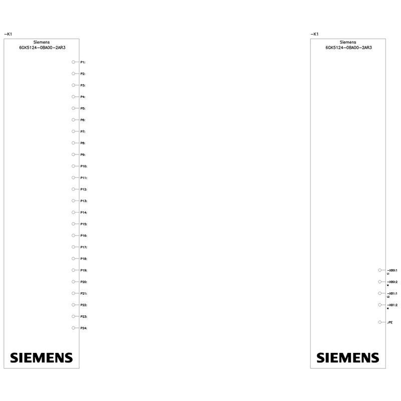 Siemens Netzwerk-Switch – 24 Ports für zuverlässige Verbindungen