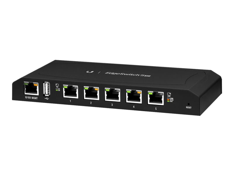 Ubiquiti Netzwerkswitch – 5 Anschlüsse, PoE-Unterstützung